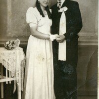 id. Sejtes Vendelné Dudás Mária (édesanya) és id. Sejtes Vendel (édesapa)
